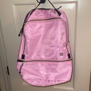 Lululemon Pink Backpack Never Been Used
